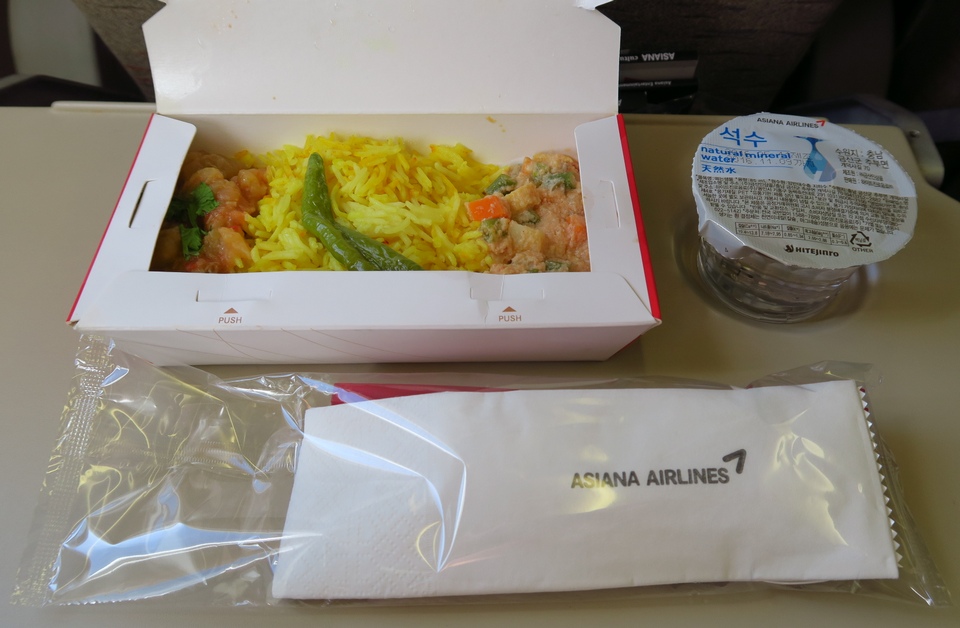 2016-07-04 韓亞航空 OZ113 KIX-ICN AVML 印度素食