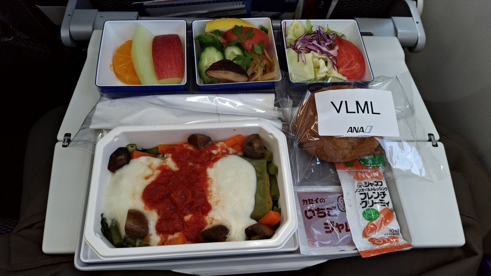2018-01-28 NH853 HND-TSA VLML 西式蛋奶素食 Lacto-Ovo Vegetarian