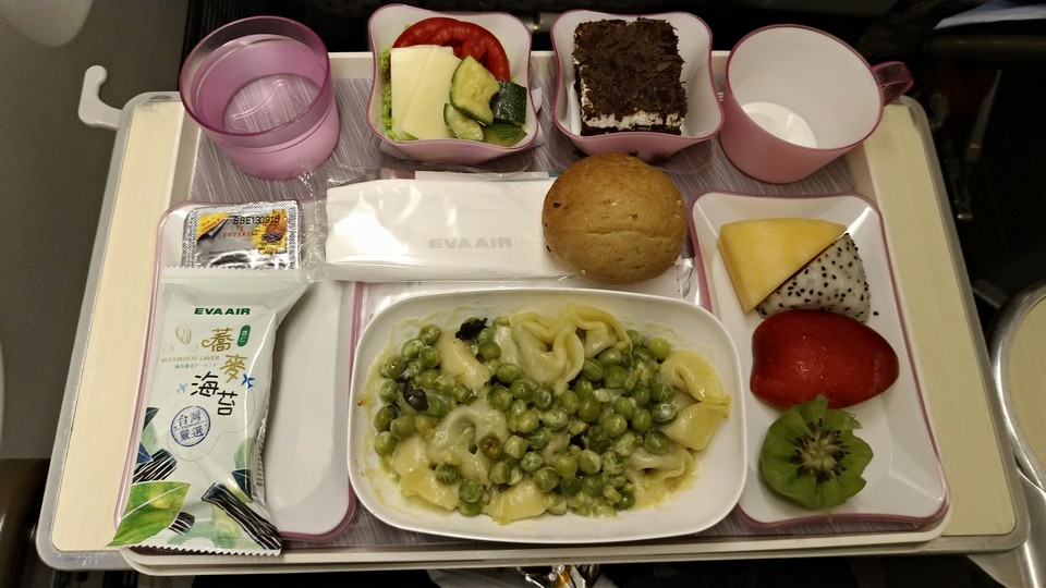 2018-03-20 BR68 BKK-TPE VLML 西式蛋奶素食 Lacto-Ovo Vegetarian