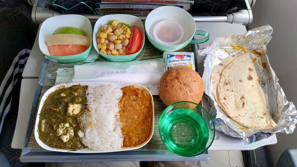 2019-10-11 BR212 BKK-TPE AVML 印度素食 Hindu Vegetarian