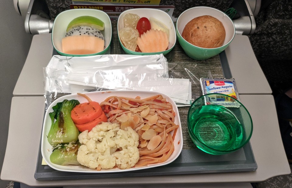 2022-10-08 BR68 BKK-TPE VLML 西式蛋奶素食 Lacto-Ovo Vegetarian