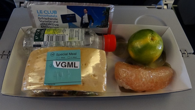 2012-09-22 漢莎航空 LH782 BKK-KUL VGML 維根素食 Vegan Vegetarian