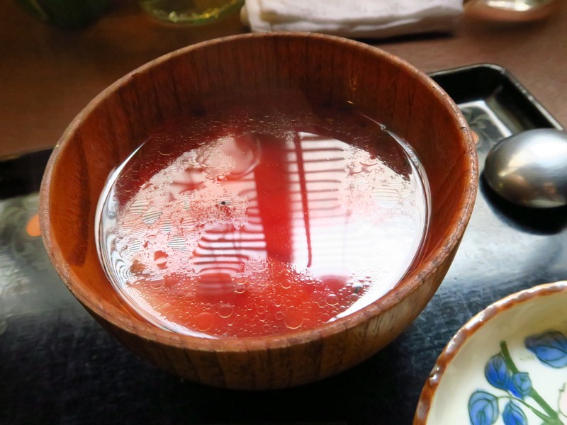 アーユルヴェーダビーツルビースープ(阿育吠陀甜菜根湯)￥250