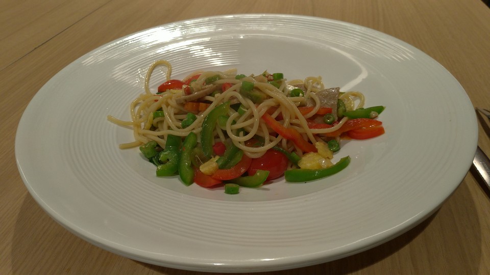 สปาเก็ตตี้ขี้เมา 辣炒義大利麵 90B