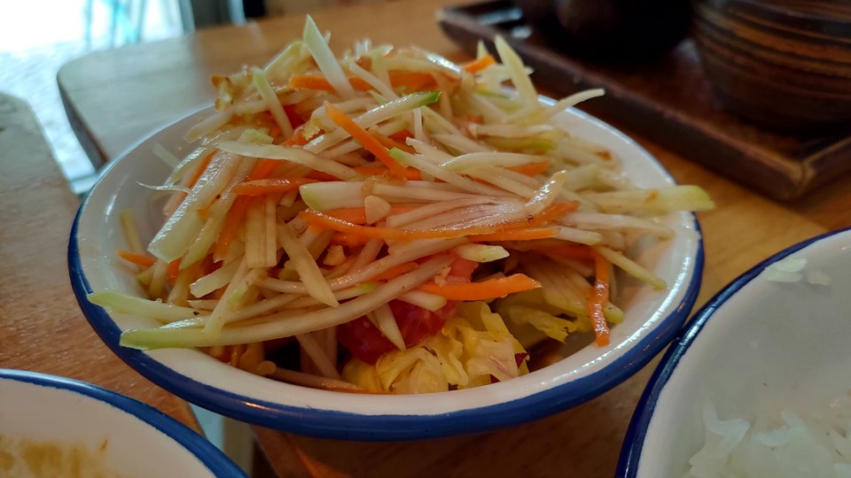 青木瓜沙拉 ส้มตำ Tam Pok Pok