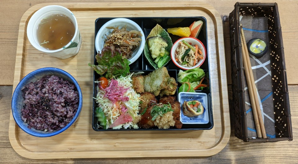 本日の素食ごはん定食